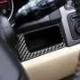 2 PCS / Set Carbon Fiber Car Central Control Card Box Panel Decorative Sticker for Honda CRV 2007-2011, Right Drive