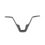 Carbon Fiber Car Steering Wheel Decorative Sticker for Honda CRV 2007-2011, Left and Right Drive Universal