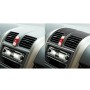 3 ПК / установка углеродного волокна CAR Central Control Air Outlet Decorative Sticker для Honda CRV 2007-2011, левый и правый привод Universal