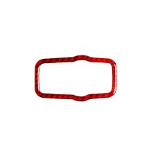 Углеродное волокно-фар-выключатель панель декоративная наклейка для Alfa Romeo Giulia 2017-2019, правый привод (красный)