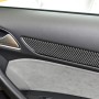 4 PCS / Set Carbon Fiber Car Interior Door Trim Decorative Sticker for Audi Q3 2013-2018, Left and Right Drive Universal