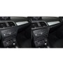 2 ПК / установка углеродного волокна CAR Central Control CD. Внешняя каркавая декоративная наклейка для Audi Q3 2013-2018, левый диск