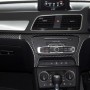 2 PCS / Set Carbon Fiber Car Central Control CD Outside Frame Decorative Sticker for Audi Q3 2013-2018, Right Drive