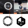 Carbon Fiber Car Ignition Switch Inside Decorative Sticker for Dodge Challenger 2015 to Now, Left Driving