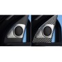 2 PCS Car Carbon Fiber Left and Right Speakers Decorative Sticker for Mitsubishi Lancer EVO (Only DE / ES) 2008-2015, Left and Right Drive Universal