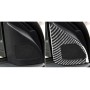2 PCS Car Carbon Fiber Left and Right Speakers Decorative Sticker for Mitsubishi Lancer EVO (Only GTS) 2008-2015, Left and Right Drive Universal