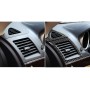 4 PCS Car Carbon Fiber Left and Right Air Outlet Decorative Sticker for Mitsubishi Lancer EVO 2008-2015, Left and Right Drive Universal