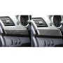 2 PCS Car Carbon Fiber Driver Dashboard Panel Decorative Sticker for Mitsubishi Lancer EVO 2008-2015, Left Drive