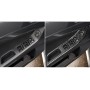 6 PCS Car Carbon Fiber Glass Lift Panel Decorative Sticker for Mitsubishi Lancer EVO 2008-2015, Right Drive