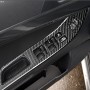 6 PCS Car Carbon Fiber Glass Lift Panel Decorative Sticker for Mitsubishi Lancer EVO 2008-2015, Left Drive