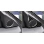 2 ПК. Автомобильный углеродный волокно-рог, декоративная наклейка для Nissan GTR R35 2008-2020, левый и правый диск универсальный