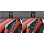 6 PCS Car Carbon Fiber Window Lift Button Door Lock Decorative Sticker for Nissan GTR R35 2008-2016, RightDrive