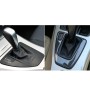 Carbon Fiber Car Left Driving Gear Panel Decorative Sticker for BMW E90 / E92 2005-2012, Suitable for Left Driving