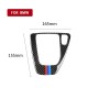 Three Color Carbon Fiber Car Right Driving Gear Panel Decorative Sticker for BMW E90 / E92 2005-2012