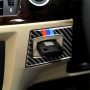 Three Color Carbon Fiber Car Right Driving Ignition Switch Decorative Sticker for BMW E90 / E92 2005-2012