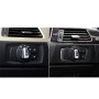 Carbon Fiber Car Headlight Switch Decorative Sticker for BMW E90 / E92 / E93 2005-2012