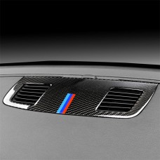 Three Color Carbon Fiber Car Instrument Large Outlet Decorative Sticker for BMW E90 2005-2012
