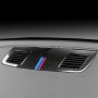 Three Color Carbon Fiber Car Instrument Large Outlet Decorative Sticker for BMW E90 2005-2012