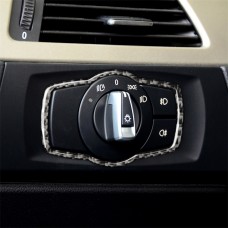 Углеродное волокно-фар выключатель декоративная наклейка для BMW E90 / E92 / E93 2005-2012 / 320i / 325i, тонкая версия