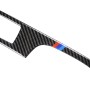 4 PCS Three Color Carbon Fiber Car Left Driving Lifting Panel Decorative Sticker without Folding for BMW E90 / 320i / 325i, Diameter: 35.8cm