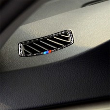 Three Color Carbon Fiber Car Left Driving Instrument Air Outlet Decorative Sticker for BMW E90 2005-2012