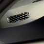 Three Color Carbon Fiber Car Right Driving Instrument Air Outlet Decorative Sticker for BMW E90 2005-2012