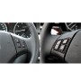 Carbon Fiber Car Steering Wheel Key Frame Decorative Sticker for BMW E90 2005-2012