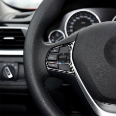 Three Color Carbon Fiber Car Steering Wheel Key Frame Decorative Sticker for BMW F20 2012-2018 / F21 2014-2018 / F30 / F34 2013-2018 / F32 2013-2018