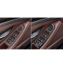 Three Color Carbon Fiber Car Left Driving Lifting Panel Decorative Sticker for BMW 5 Series F10 2011-2018