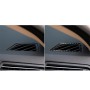 Carbon Fiber Car Instrument Air Outlet Decorative Sticker for BMW 5 Series F10 2011-2017, Sutible for Left Driving