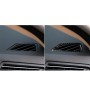 Carbon Fiber Car Instrument Air Outlet Decorative Sticker for BMW 5 Series F07 5GT 535i 2010-2016, Sutible for Left Driving