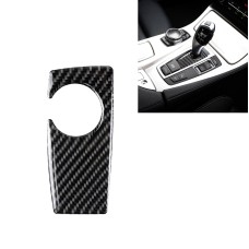 Carbon Fiber Car Handbrake Below Panel Decorative Sticker for BMW 5 Series F07 F10 F25 F26 / GT X3 X4 2009-2016, Sutible for Right Driving