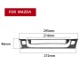 2 PCS Car Carbon Fiber Information Display Decorative Sticker for Mazda RX8 2004-2008, Left and Right Drive Universal