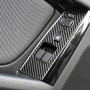 6 in 1 Car Carbon Fiber Left and Right Driving Seat Lift Decorative Sticker for Mazda RX8 2004-2008, Left Drive Low-configured