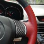2 ПК. КАРНАЯ Углеродное Волокно-рулевое колесо декоративная наклейка для Mazda RX8 2004-2008, левый и правый привод Universal