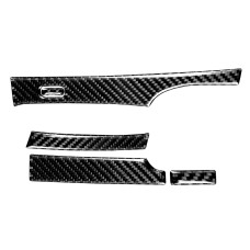 5 in 1 Car Carbon Fiber Automatic Gear Decorative Sticker for Honda Civic 8th Generation 2006-2011, Right Drive