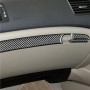 3 in 1 Car Carbon Fiber Front Passenger Seat Storage Box Decorative Sticker for Honda Civic 8th Generation 2006-2011, Right Drive
