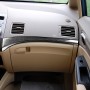 2 in 1 Car Carbon Fiber Front Passenger Seat Decorative Stripe for Honda Civic 8th Generation 2006-2011, Left Drive