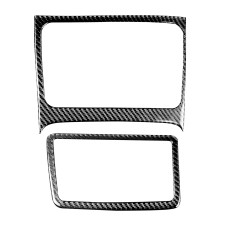 2 in 1 Car Carbon Fiber Storage Box Decorative Sticker for Honda Civic 8th Generation 2006-2011, Left Drive