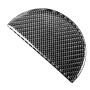 2 in 1 Car Carbon Fiber Gear Decorative Sticker for Jeep Wrangler JK 2007-2010, Left Drive