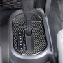 2 in 1 Car Carbon Fiber Gear Decorative Sticker for Jeep Wrangler JK 2007-2010, Left Drive