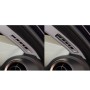 2 в 1 Car Углеродного волокна A-Pillar Air Outlet Panel Decorative Sticker для Alfa Romeo Giulia 2017-2019, левый и правый Drive Universal