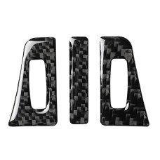 3 in 1 Car Carbon Fiber Air Outlet Decorative Sticker for Lexus NX200 / 200t / 300h 2014-2021, Left and Right Drive Universal
