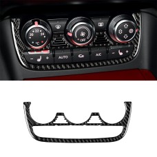 Car Carbon Fiber Air Conditioning Button Decorative Sticker for Audi TT 8n 8J MK123 TTRS 2008-2014, Left and Right Drive Universal