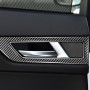 4 PCS Car Carbon Fiber Inner Door Pannel Decorative Stickers for Jaguar XE X760 2016-2020, Left and Right Drive Universal