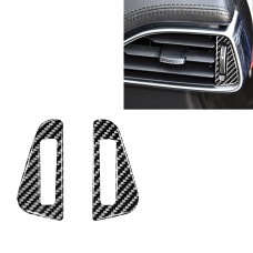 2 ПК. Авто карбоновое волокно левое и правое выходы воздуха декоративные наклейки для Jaguar F-Pace X761 XE X760 XF X260 XJ 2016-2020, левый и правый диск универсальный