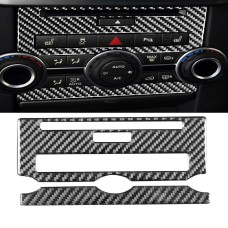 Car Carbon Carbon Fiber Central Control CD Панель декоративная наклейка для Land Rover Discovery 4 2010-2016, левый и правый универсальный