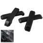 4 PCS Car Modification Carbon Fiber Grain Inner Door Handles Cover Trim Accessories for Ford F150 2015-2017