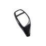 2 in 1 B Edition Carbon Fiber Car Gear Cover Decorative Sticker for BMW 1 / 2 / 3 / 4 / 5 Series, Left and Right Drive Universal