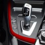 Центральная обертка Car Crap Central Control Decorative для BMW 3 серии 3GT / 4 Series 2013-2019, левый привод (вино красное)
